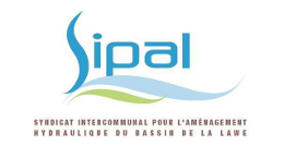 Logo du Syndicat Intercommunal Pour l'Amnagement hydraulique du bassin de la Lawe